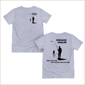 Male Diehard Angler T-shirt design | T-Shirt-Design von A10