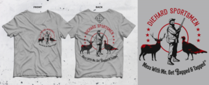 Adult Male Hunter T-shirt Design | T-Shirt-Design von Al Pech