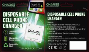 CHARGE POD (Disposable Charger) Needs packaging with actual mock up! | Verpackungs-Design von Jason Vantran