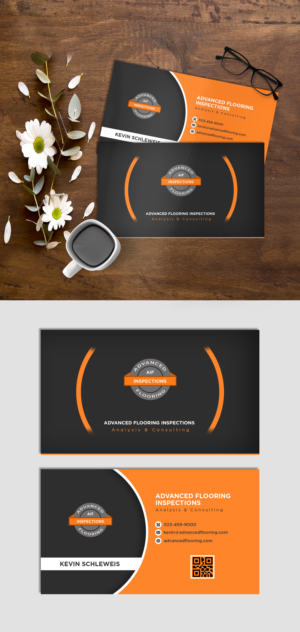 Floor Inspections and Consulting  | Business Card Design by ZeneFashions