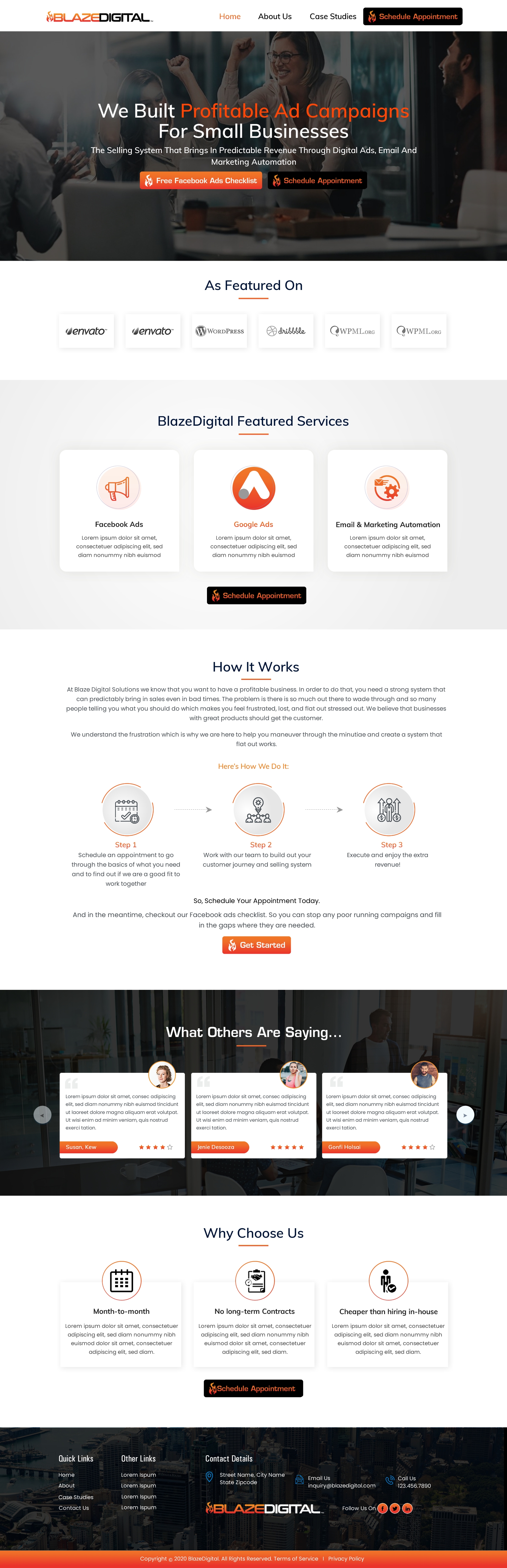 Web Design by HarmiDesigning for this project | Design #24163681