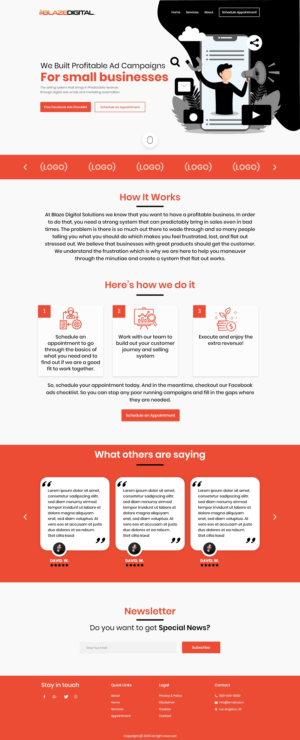 Web Design by Ayoub Sadk . for this project | Design: #24163836