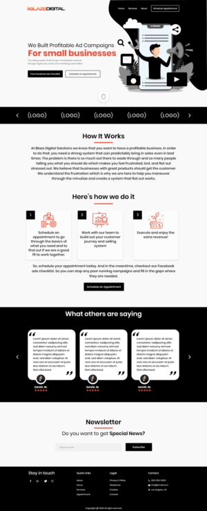 Web Design by Ayoub Sadk . for this project | Design: #24163866