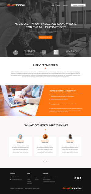 Digital Marketing Website Design | Diseño Web por ag622988