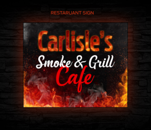restaruant sign  | Diseño Gráfico por ARTOGRAPHY
