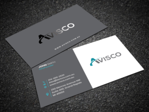 Avisco Pty Ltd professional business card | Diseño de Tarjeta de Presentación por Sandaruwan