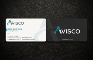 Avisco Pty Ltd professional business card | Diseño de Tarjeta de Presentación por sabbir049