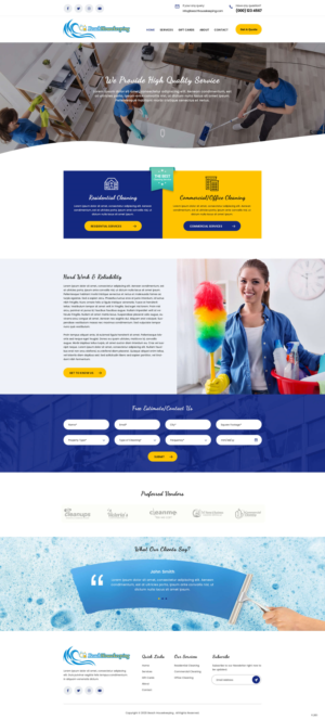 Beach Housekeeping | Diseño Web por pentaxial