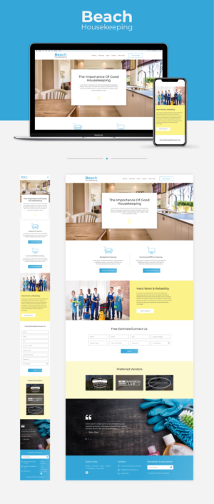 Web Design by Hassaan Shah for New Vintage | Design: #24151758