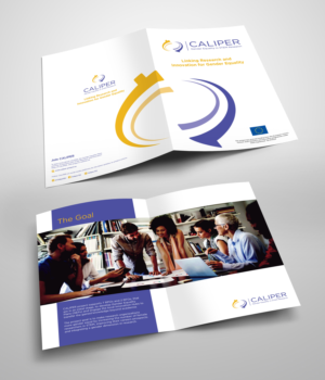 CALIPER - Linking Research and Innovation for Gender Equality | Brochure Design by PAS-CREATIVE