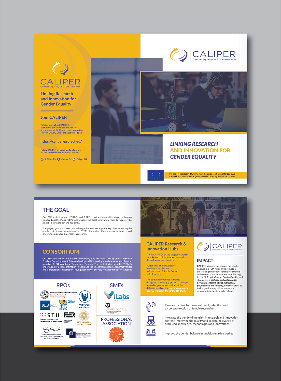 Brochure Design by Deziners Zone for VILABS | Design #24152699