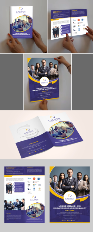 CALIPER - Linking Research and Innovation for Gender Equality | Brochure Design by Deepak_9_Malhotra