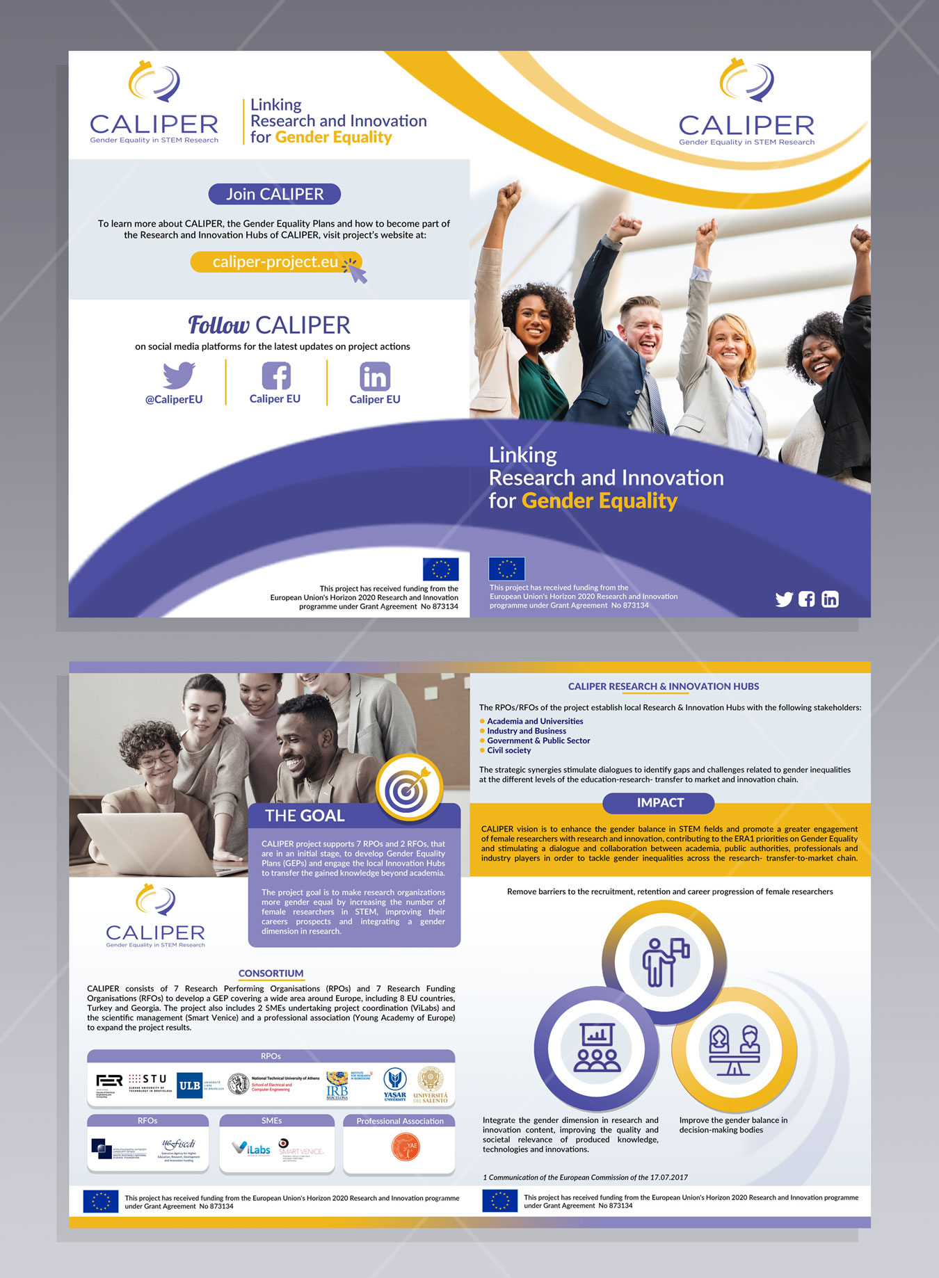 Brochure Design by DA. for VILABS | Design #24168997