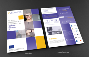 CALIPER - Linking Research and Innovation for Gender Equality | Brochure Design by bright design