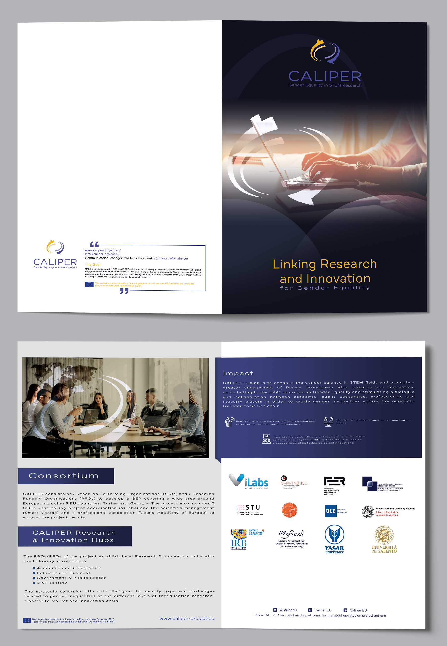 Brochure Design by MAHESH101 for VILABS | Design #24213604