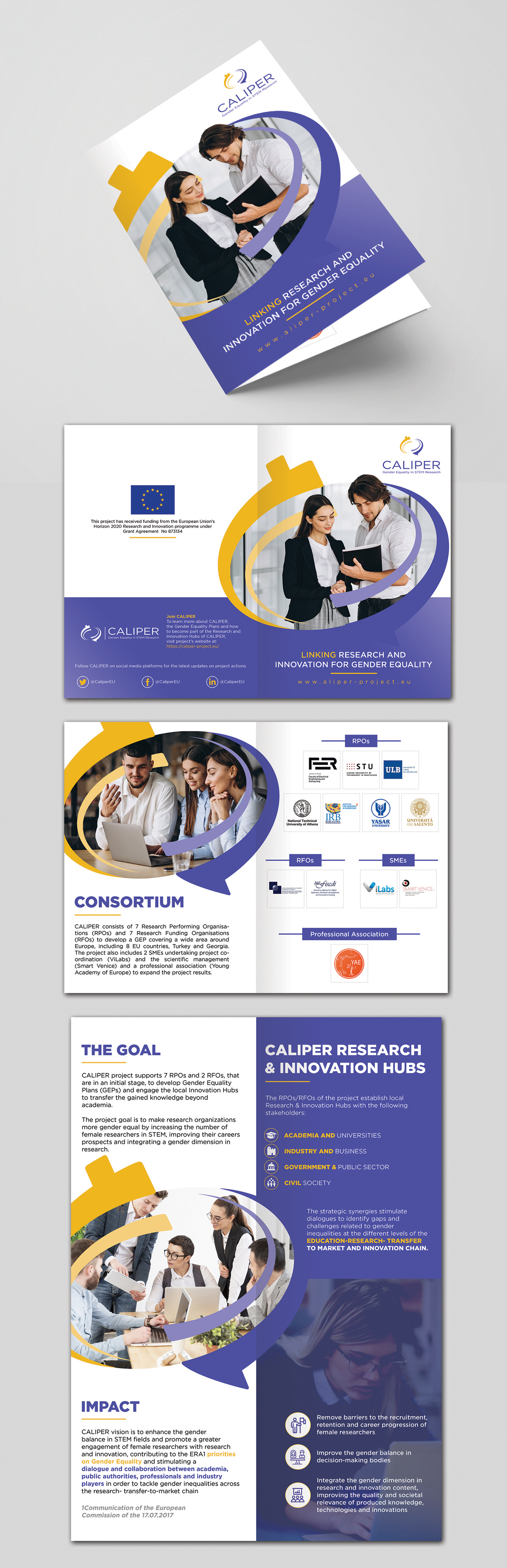 Brochure Design by BLUE WINGS for VILABS | Design #24156076