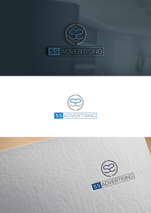 S S Advertising | Logo Design by DesIcon