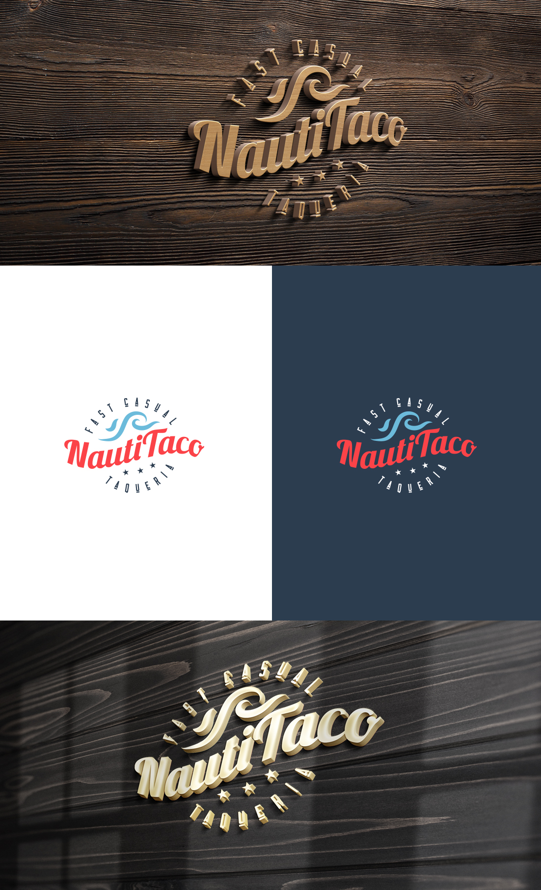 Diseño de Logo por GLDesigns para Nauti Taco | Diseño: #24148311
