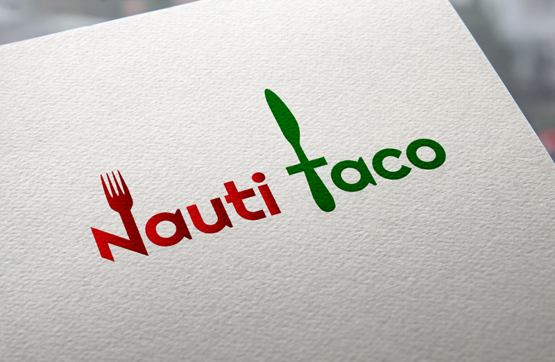 Logo Design by dg2 for Nauti Taco | Design #24156553