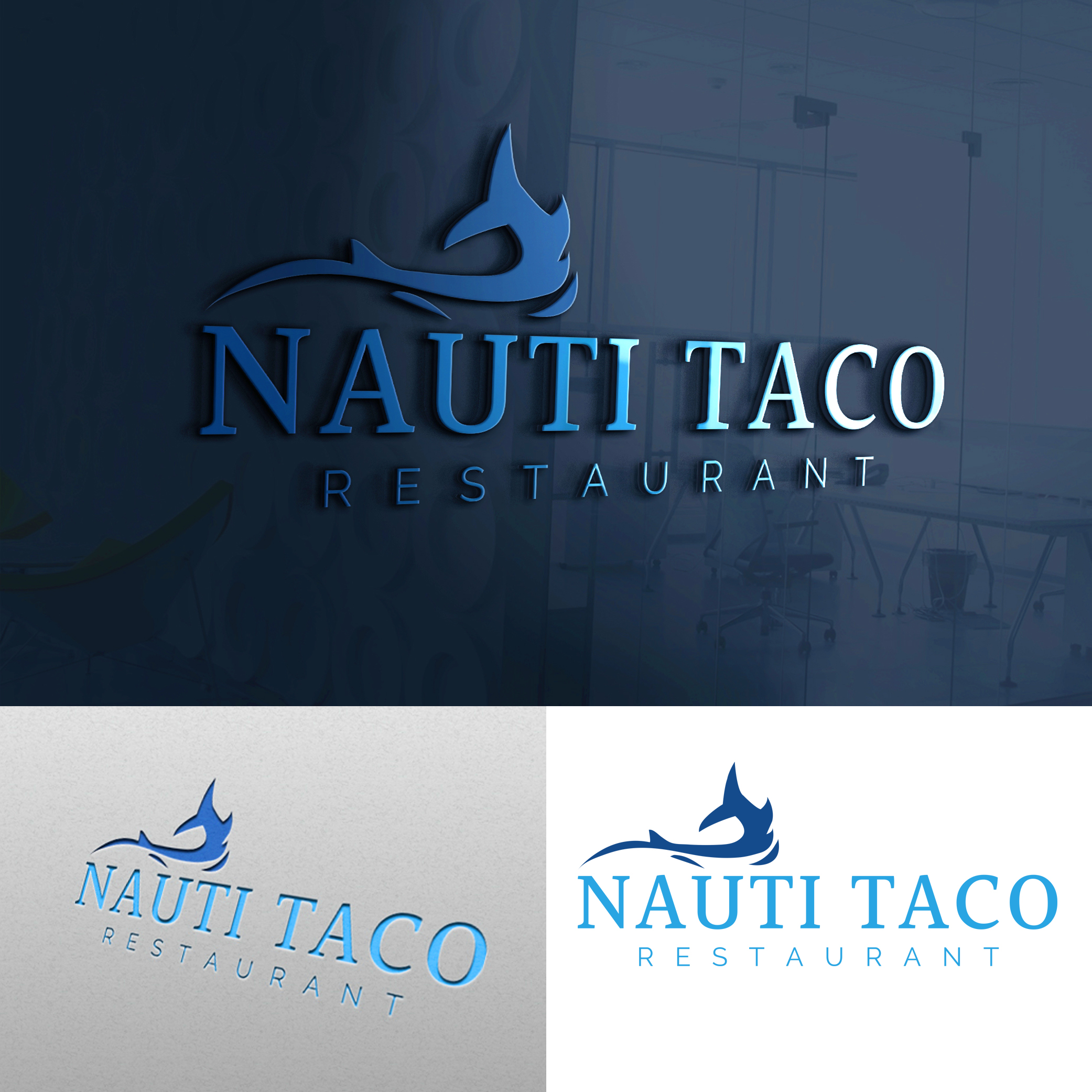 Logo Design by ArunDaz for Nauti Taco | Design #24161961