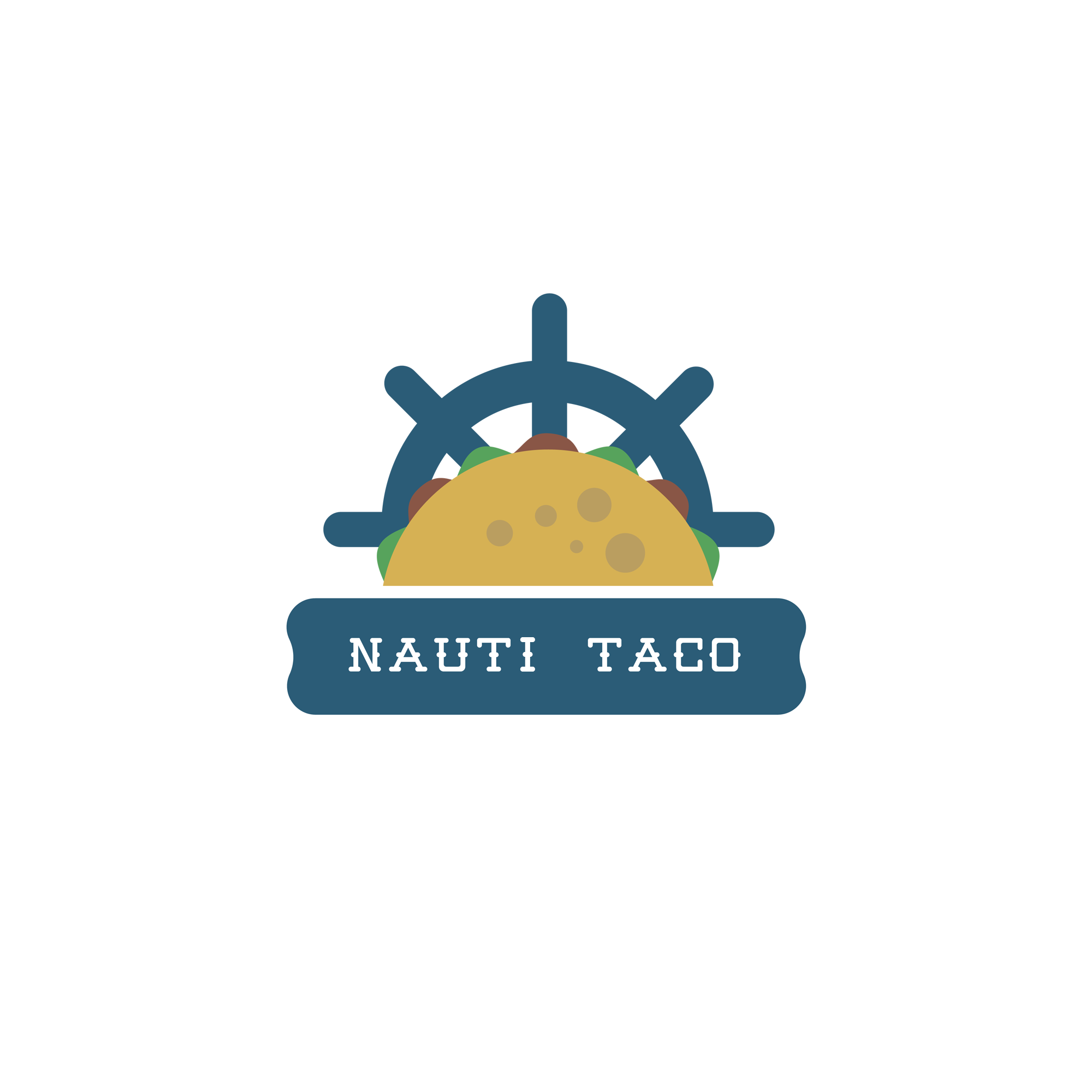 Logo Design by Mitori for Nauti Taco | Design #24153632
