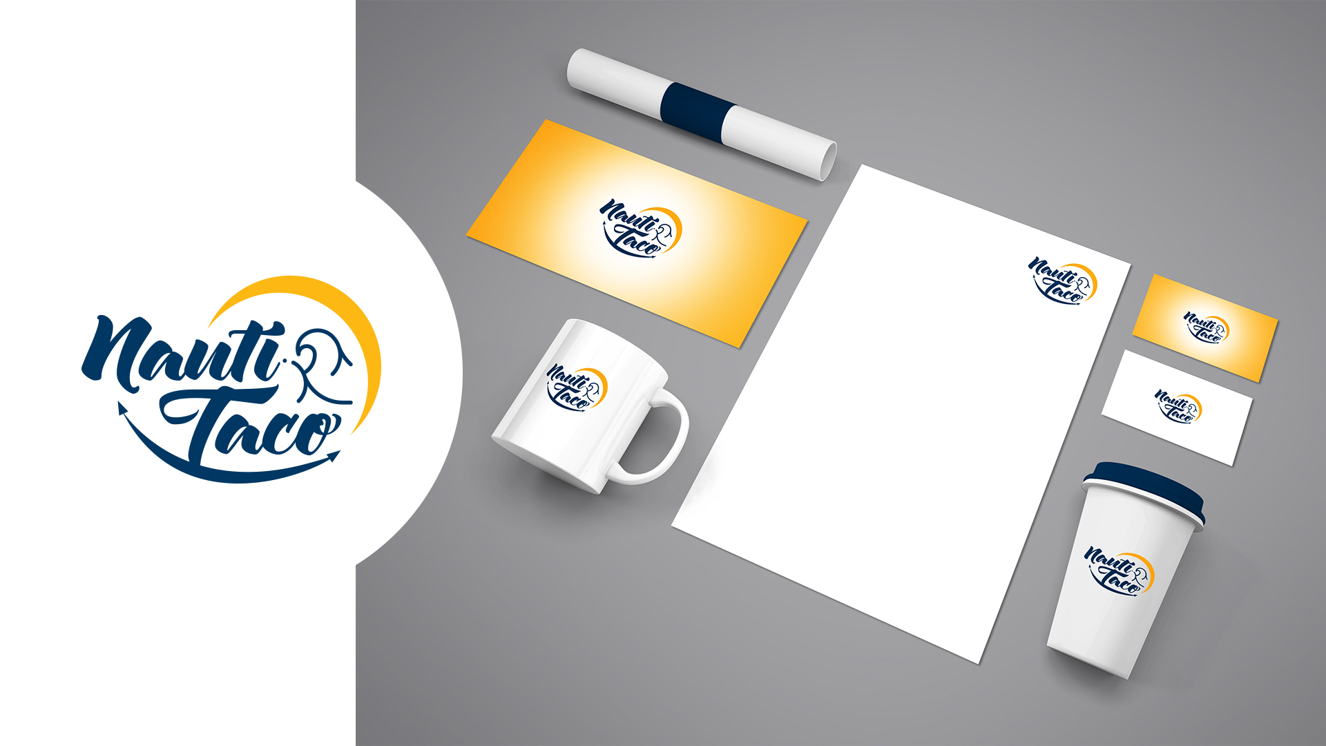 Logo Design by chetan 22 for Nauti Taco | Design #24160116