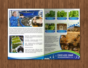 Diseño de Brochure por chandrayaan.creative para 302Aquaponics | Diseño: #24180064