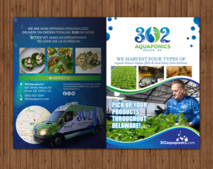 Diseño de Brochure por chandrayaan.creative para 302Aquaponics | Diseño: #24186486