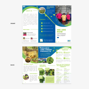 Brochure Design by WeInsigy for 302Aquaponics | Design: #24227851