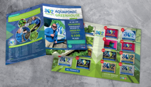 Diseño de Brochure por Tuba Art Studio. IZ (IMRAN ZW) para 302Aquaponics | Diseño: #24155053