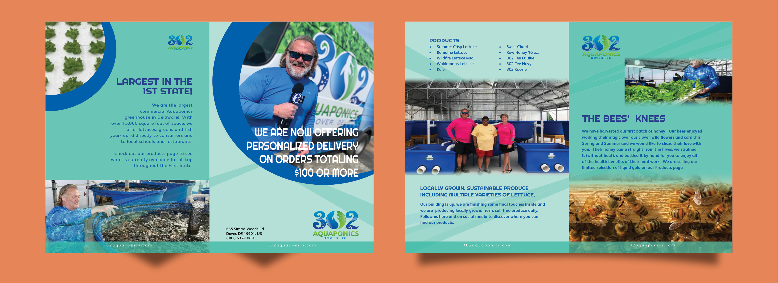 Broschüren-Design von Artistic Flora für 302Aquaponics | Design #24215933