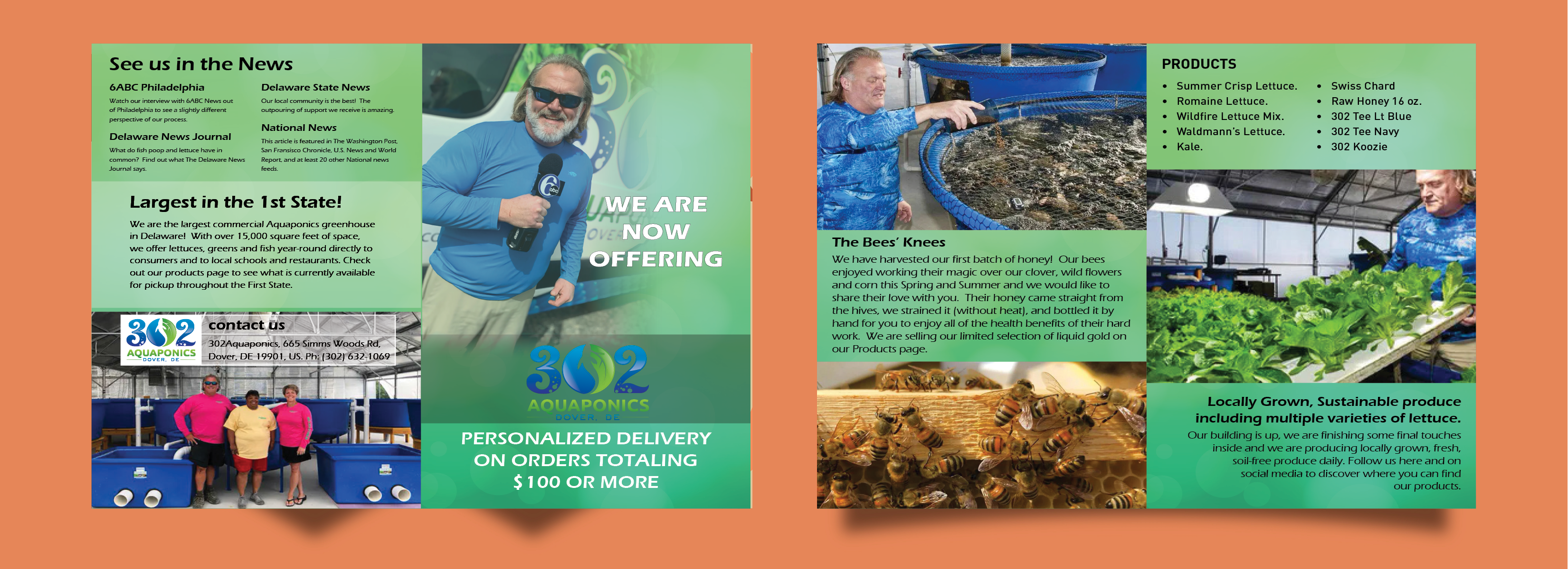 Broschüren-Design von Artistic Flora für 302Aquaponics | Design #24215939