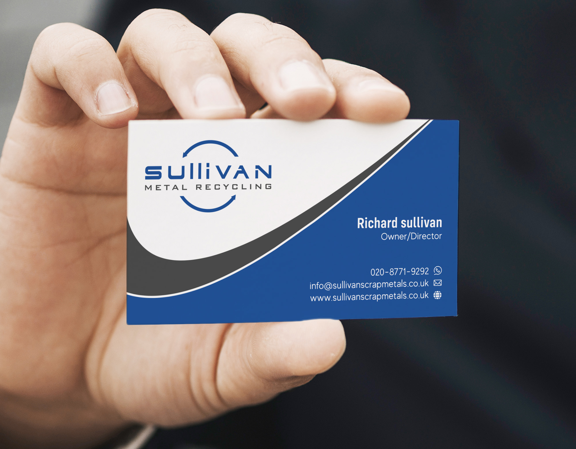 Business Card Design by Verified artistry (Design garden) for this project | Design #24158567