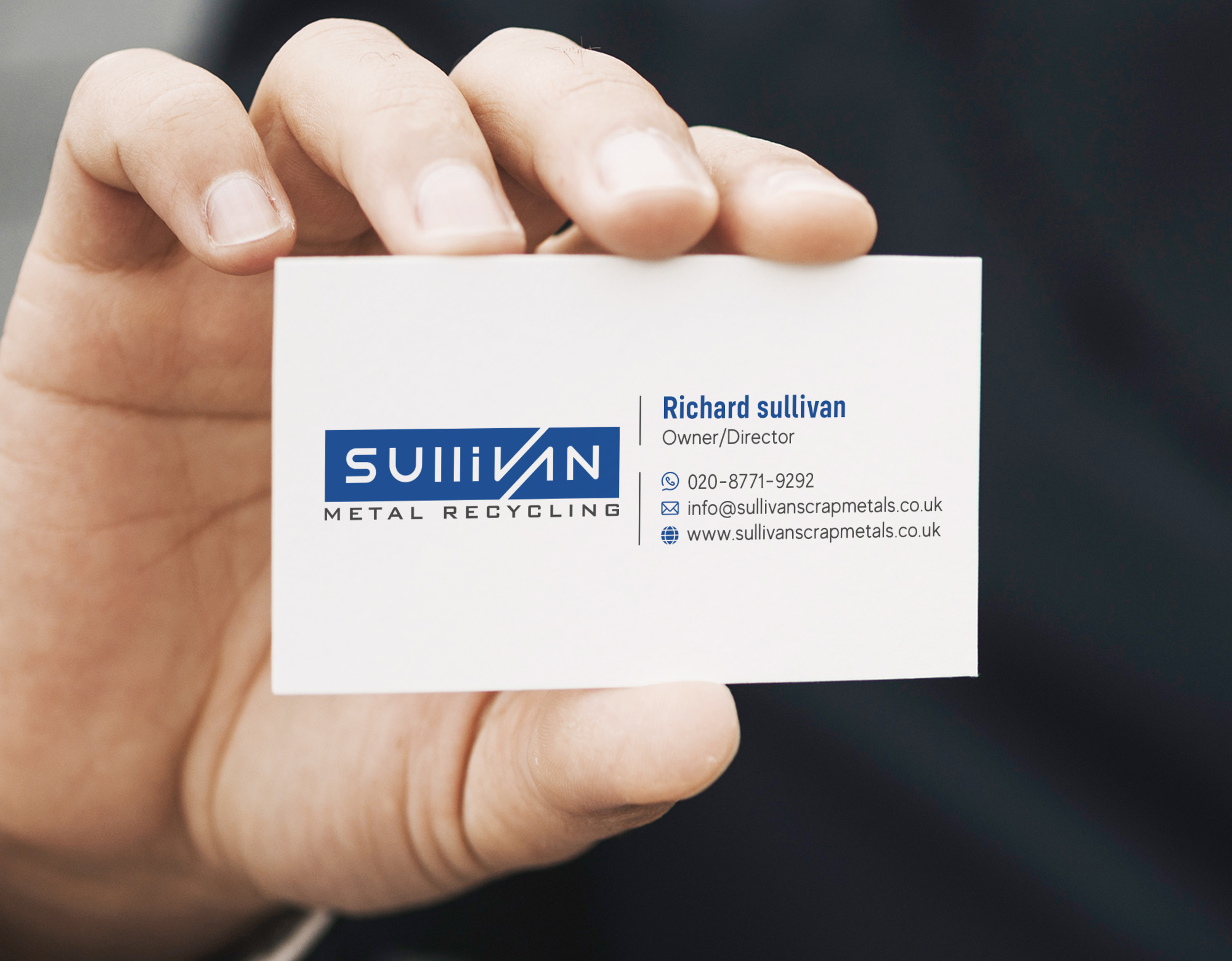 Business Card Design by Verified artistry (Design garden) for this project | Design #24158570