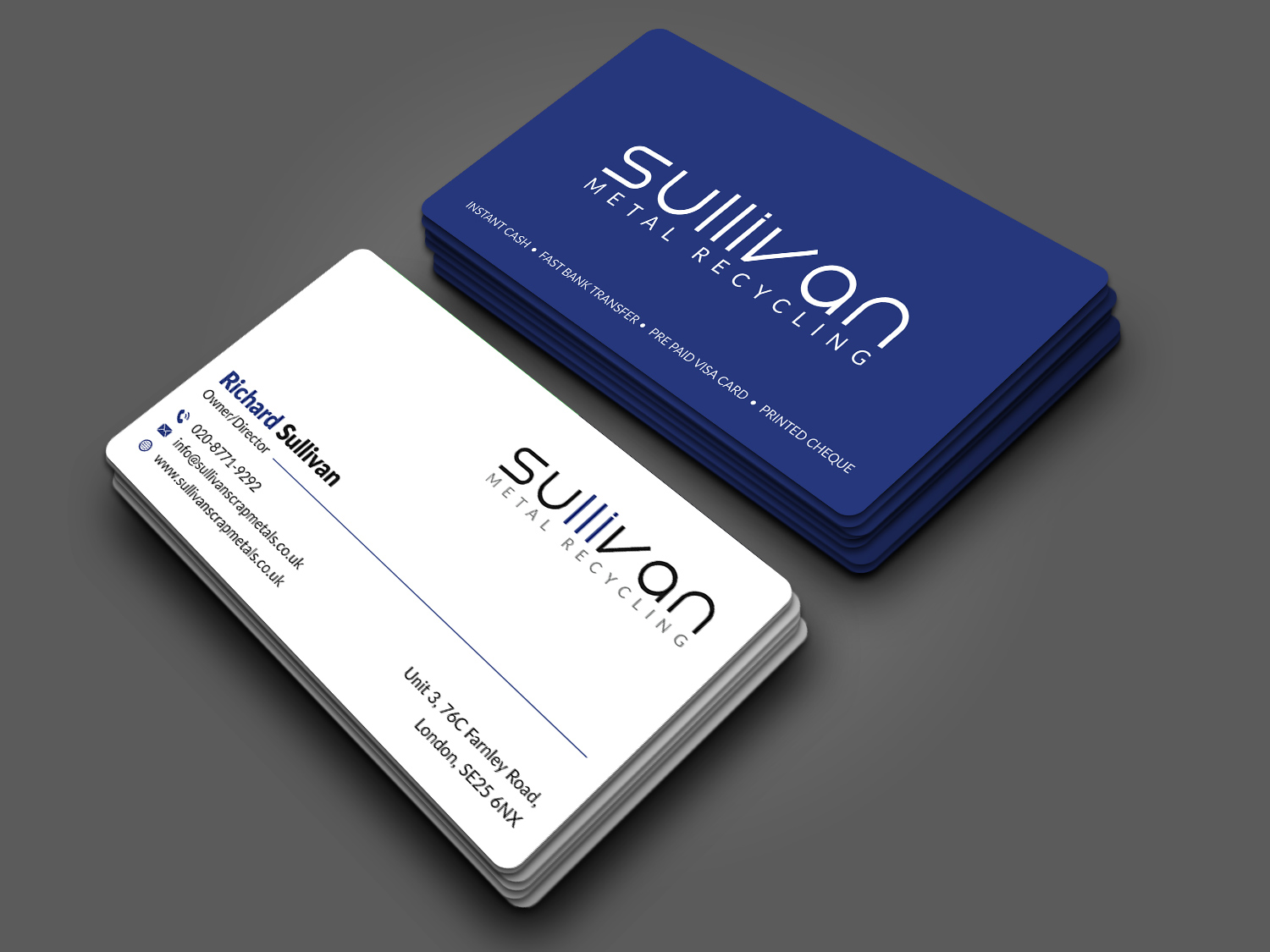 Business Card Design by Musa. A for this project | Design #24165338