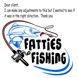 Logo Design by David Harston for Fatties Fishing | Design: #24203929