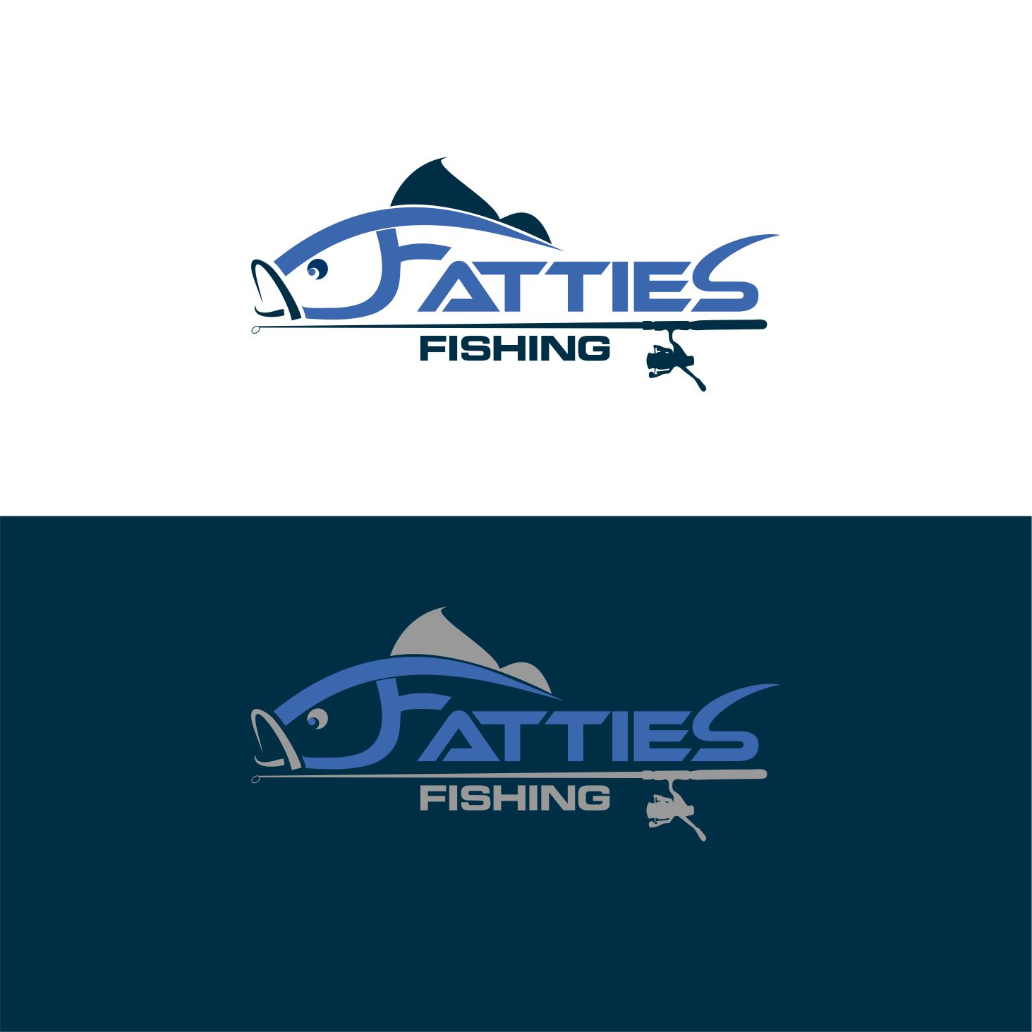 Diseño de Logo por teslaone para Fatties Fishing | Diseño: #24156869