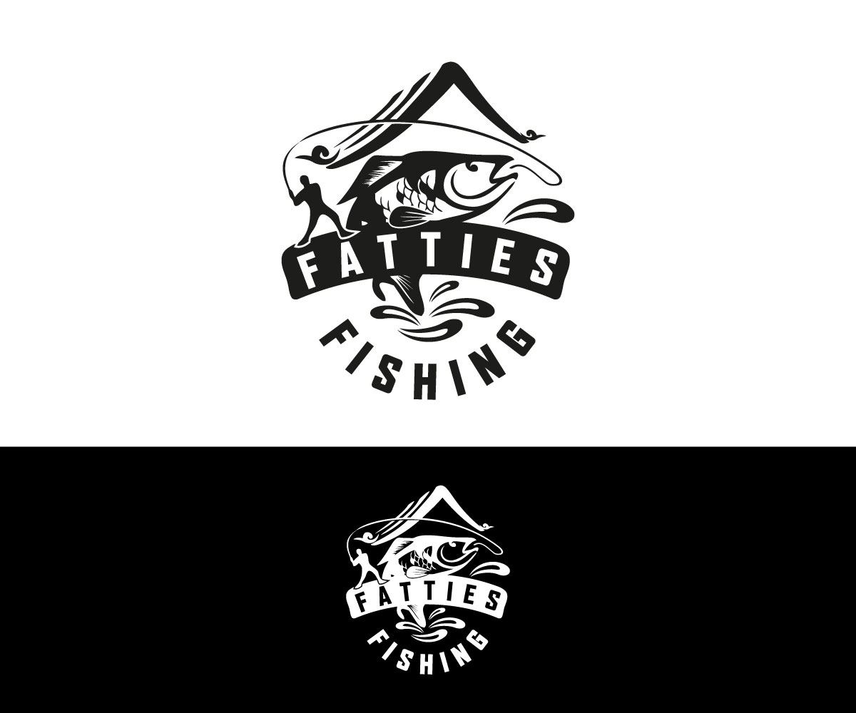 Logo Design by tani_sha321 for Fatties Fishing | Design #24164199