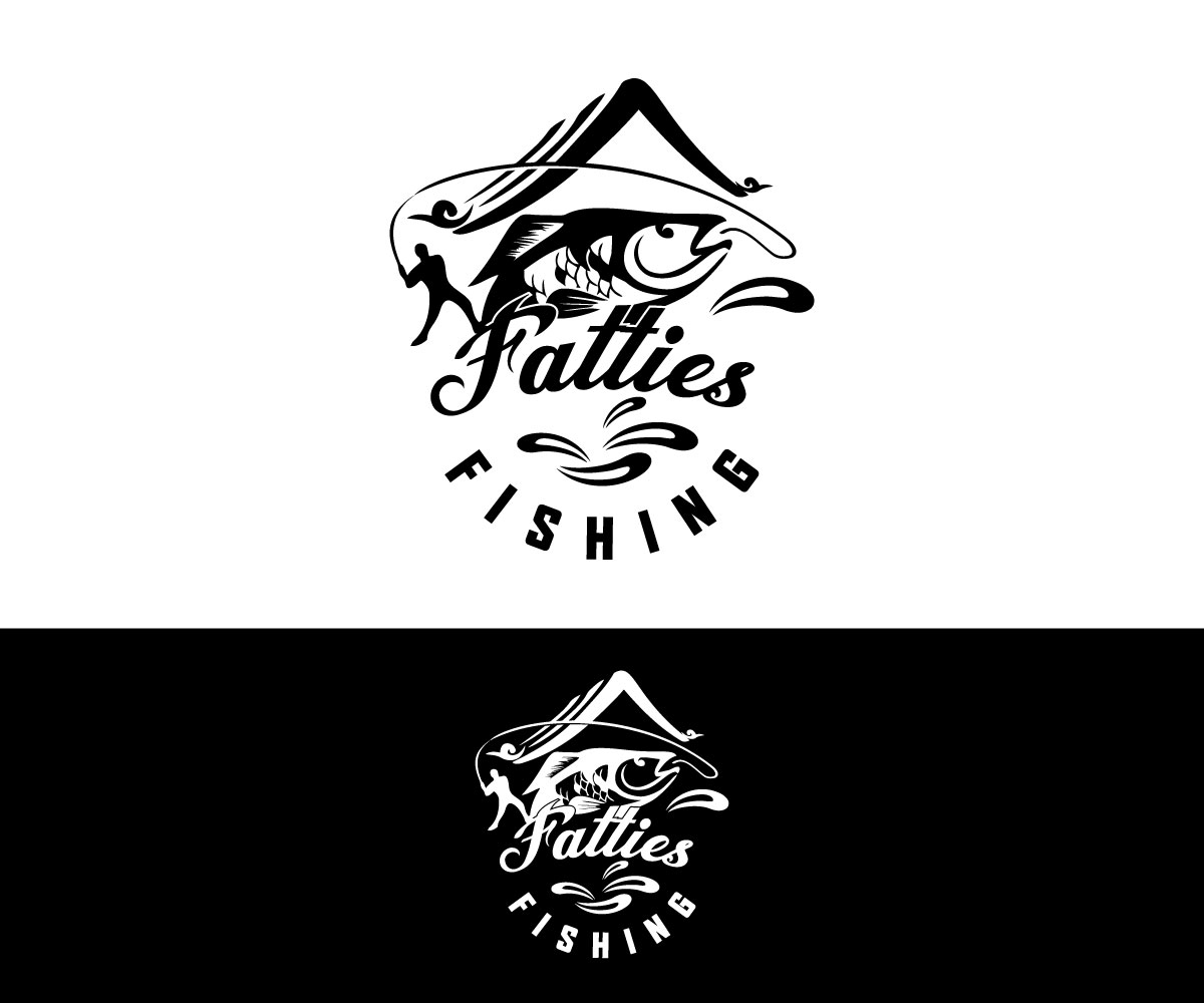 Logo Design by tani_sha321 for Fatties Fishing | Design #24164200