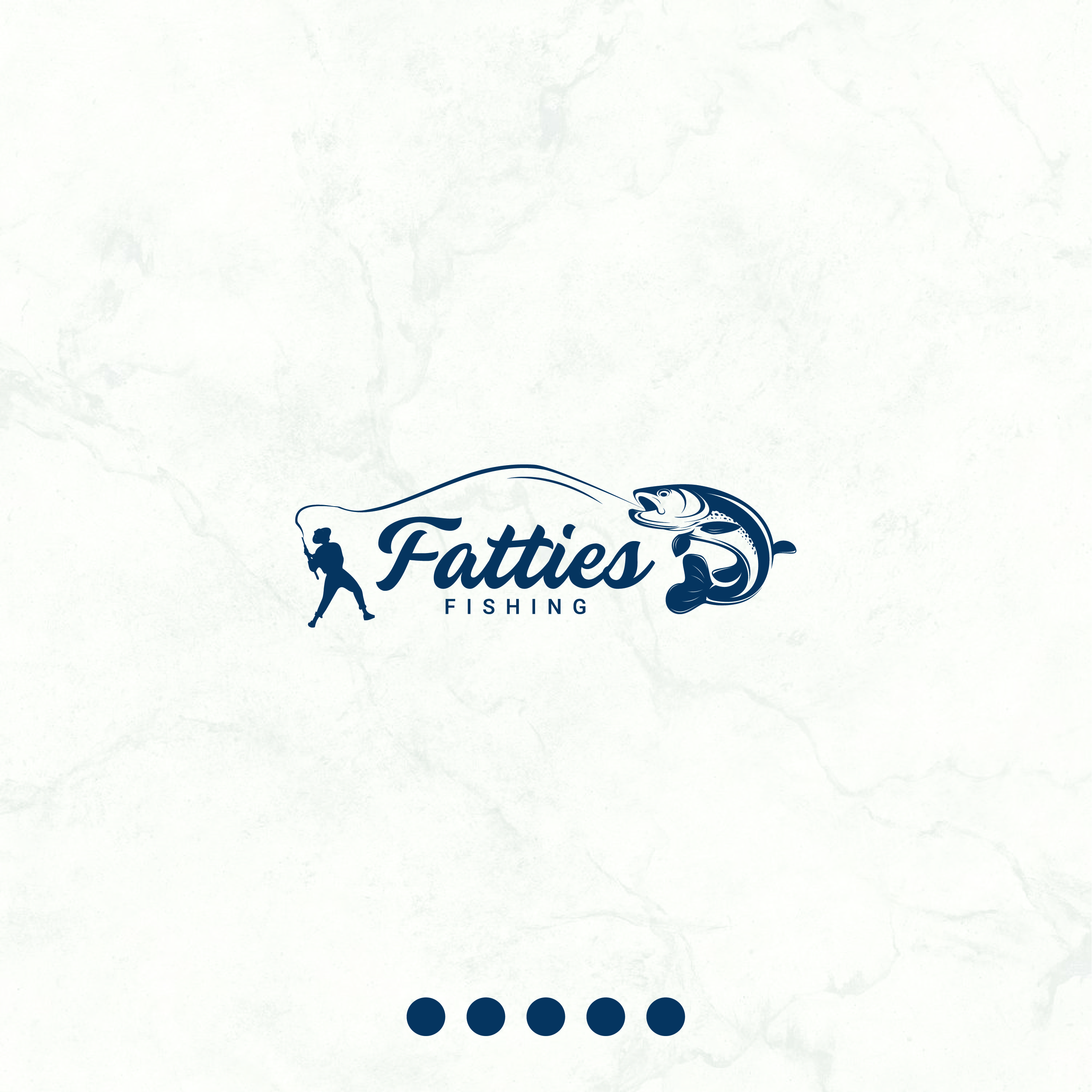 Logo Design by MarkazAlrusumatOfficial for Fatties Fishing | Design #24178229