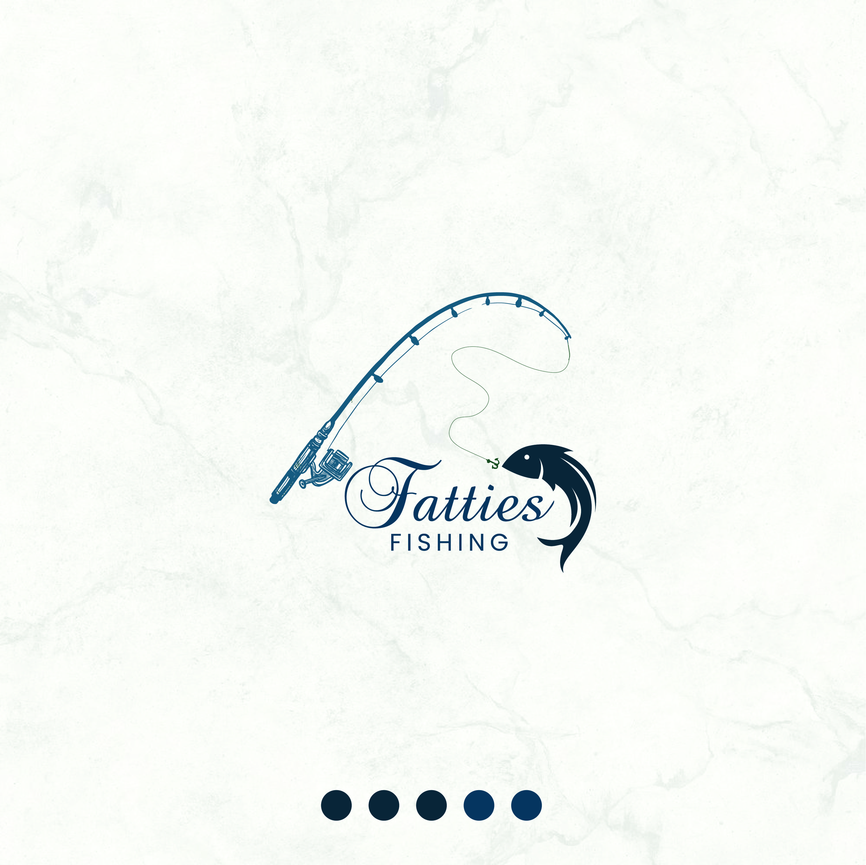 Logo Design by MarkazAlrusumatOfficial for Fatties Fishing | Design #24178230