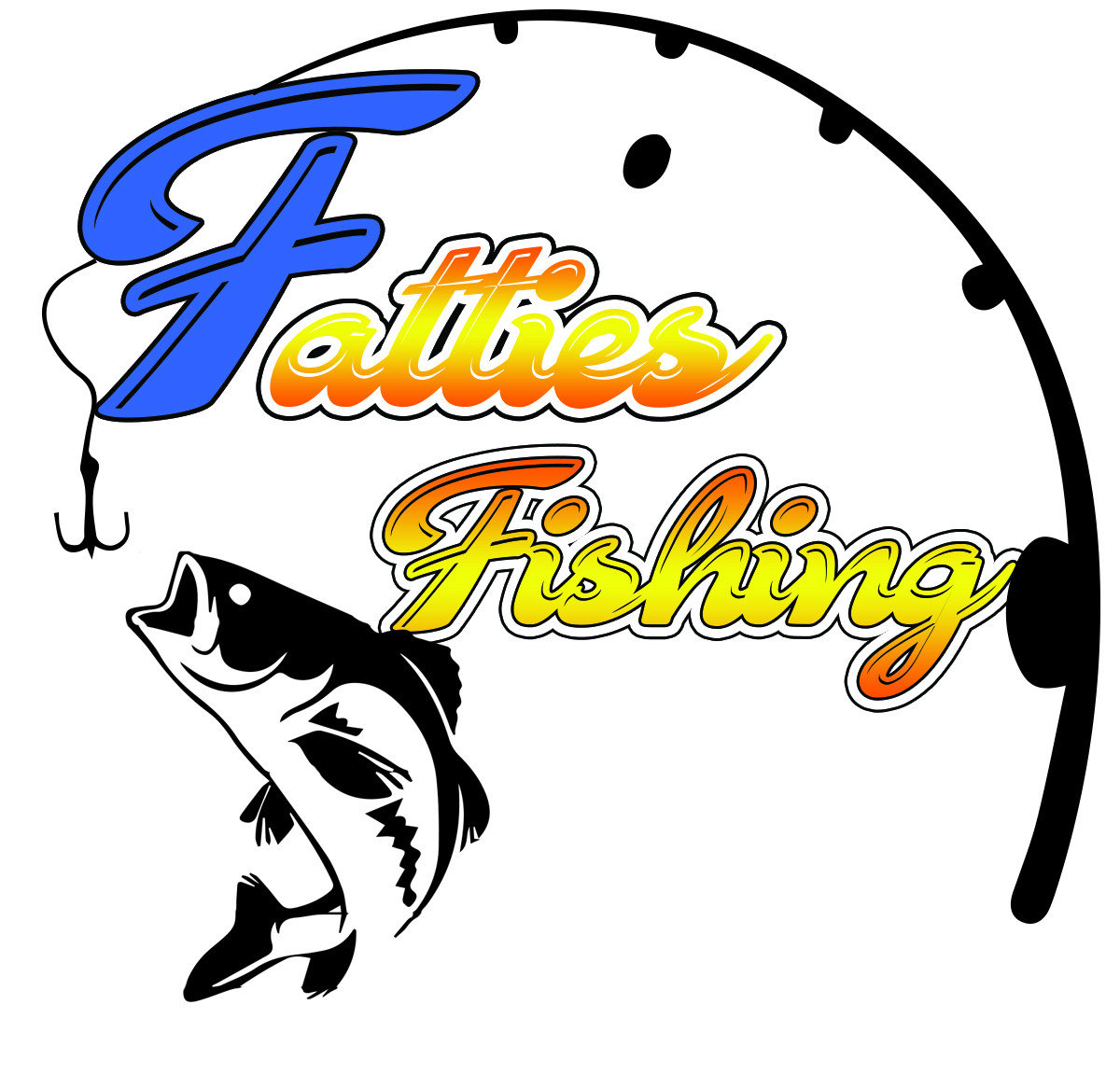 Logo Design by Mai-D for Fatties Fishing | Design #24157009