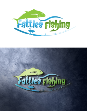 Diseño de Logo por pd graphic 2 para Fatties Fishing | Diseño: #24156393