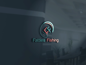 Logo Design by Pen Tool for Fatties Fishing | Design: #24177543
