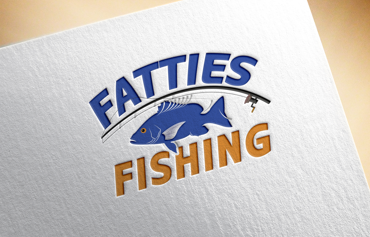 Logo Design by Junaid 23 for Fatties Fishing | Design #24181537