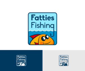 Logo Design by WuKing for Fatties Fishing | Design: #24167285
