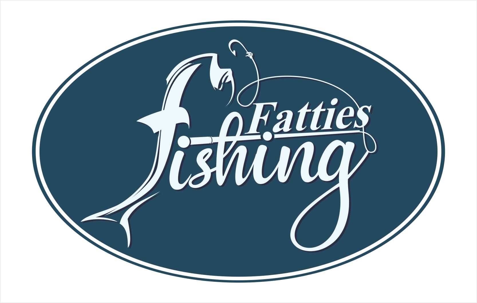 Logo Design by ABILASH for Fatties Fishing | Design #24158592
