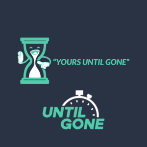 UntilGone Company Mascot - Hourglass Character | Design Graphique par simple mind