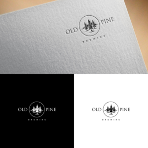 Old Pine Brewing | Logo Design by ZiangArt_Studio