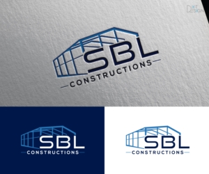 SBL Constructions | Logo Design by Dot Design 3